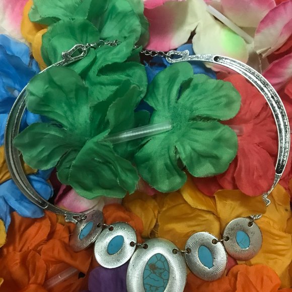 Turquoise -like Necklace - Picture 2 of 16